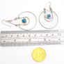 925 Sterling Silver Hippie Earrings Image 5