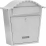 Classic Wall Mounted Galvanised Steel Lockable Weatherproof Post Box 36x37x13cm (MULTIPLE COLOURS AVAILABLE) Image 8