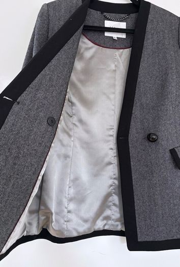 L.K. Bennett alpaca wool blend blazer