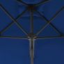 Outdoor Parasol with Steel Pole Blue 250x250x230 cm Image 6