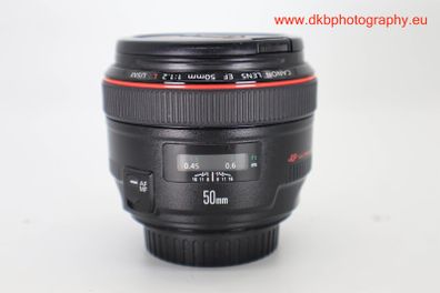 Canon Ef 50mm F1.2l Usm Lens (faulty)