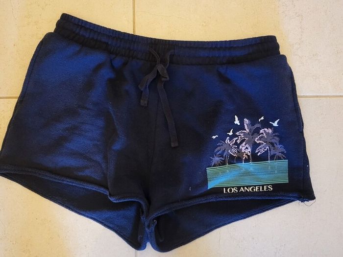 Ladies shorts Navy cotton size 12