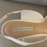 Charlie & Keith ladies white and yellow sling back shoes Image 5