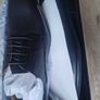 Pair of Men's Leather Shoes - Size 10 (Black) Image 2