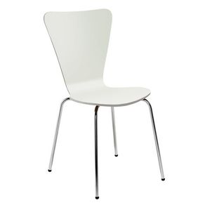 NEW White High Gloss Lacquered Canteen Chair