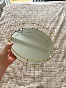Decorative mirror plate