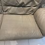 grey leather couch Image 4