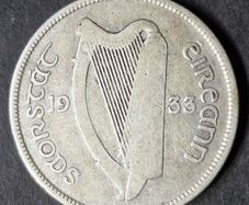 Ireland 1933 Silver Florin