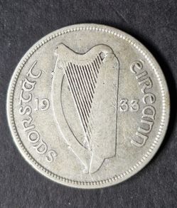 Ireland 1933 Silver Florin