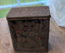 Barringer & Browns Vintage Mustard Tin