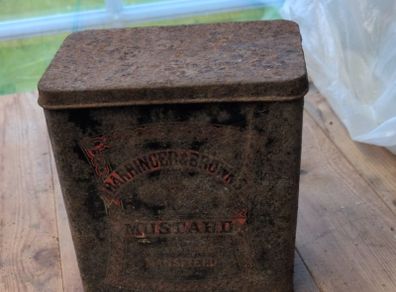 Barringer & Browns Vintage Mustard Tin