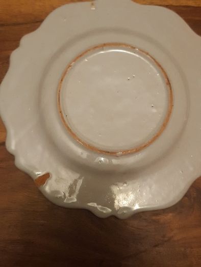 Antique fiance Plate