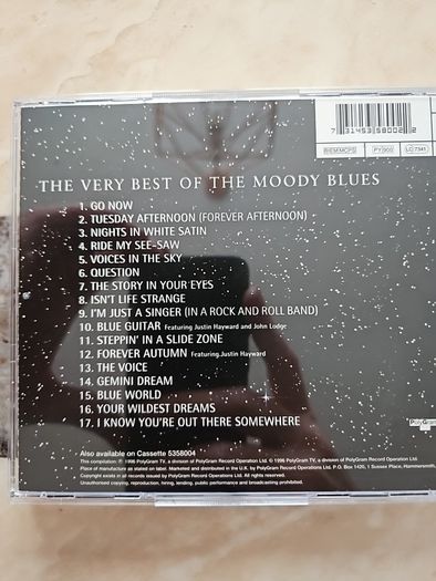 Moody Blues CD - The Very Best Of
