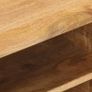 TV Cabinet 116x30x35 cm Solid Mango Wood Image 3