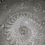 Vintage 1920s British (Thistle and Daisy) - Clear Glass Bowl Image 8