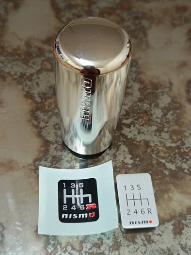 NISMO Chrome Aluminum Shift Knob