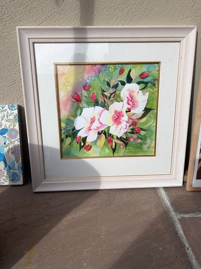 Watercolour painting 56 x 55