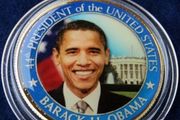Barack Obama J.F Kennedy U.S.A 24 karat Gold plated 2010 Half Dollar