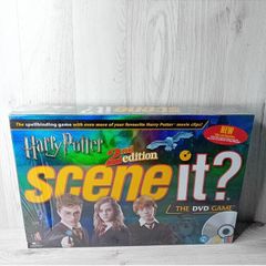 Harry Potter Scene It 2nd Edition Dvd Board Game - Rare Retro 2007 New Sealed