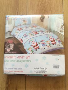Childrens festive Duvet Set Brand New