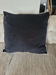 Cushions Black Velvet