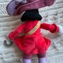 Disney Junior Jake & The Neverland Pirates Captain Hook Plush Soft Posh Paws Used Please look at the pictures Image 9
