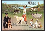 1996 Isle of Man Dogs (Labrador Guide Dog) Commemorative Stamp Miniature Sheet Mint Never Hinged (MNH)