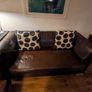 Pair of 2 Seater Sofas, I with Sofa bed Image 3