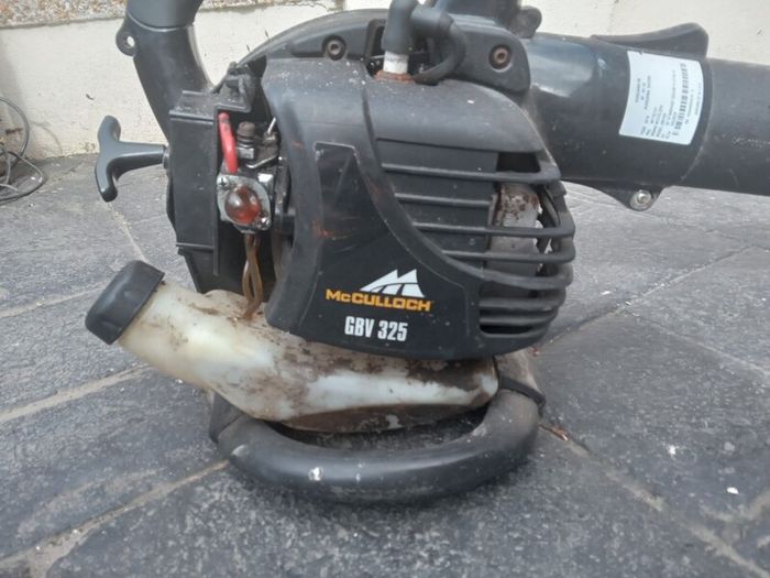 Mcculloch gbv 325leafblower
