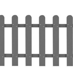 Picket Fence Wpc 200x60 Cm Multiple Sizes/colours Available (free Postage)