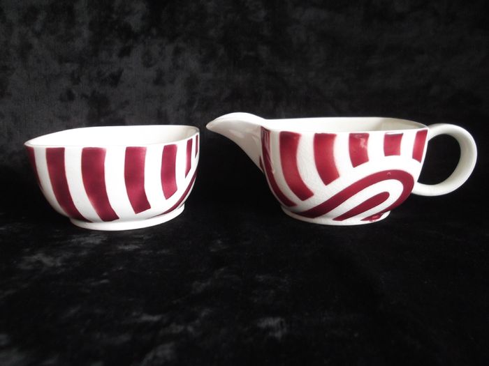 Pottery and ceramics, TG Green Jug &  bowl, 1950s