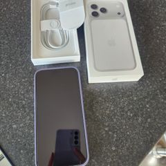 Iphone pro max silver 2tb