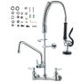 Commercial Faucet with Sprayer Brass 63 cm Image 7