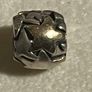 Pandora Silver & 14 Ct Gold Star Charm Image 7