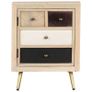 Bedside Cabinet 40x30x50 cm Solid Mango Wood Image 8