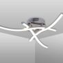 LED Ceiling Light, Elegant Curved Design Ceiling Lights, 4 Built-in LED Boards, 28W Cool White Light 6000K,Modern Ceiling Fixture for Living Rooms, Bedroom, Kitchen Hallway and Bedroom,2000 Lumens MULTIPLE STYLES AVAILABLE (FREE POSTAGE) Image 2