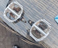 Shimano dual sided SPD pedals