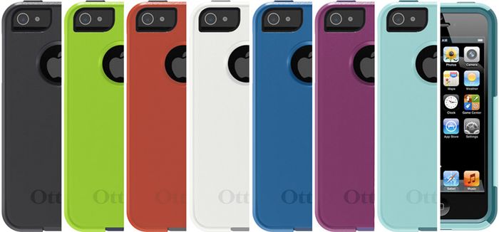 Apple iPhone 5 / 5s OtterBox Commuter Case - Green/ Blue