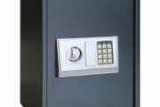 Digital Safe with Lock Dark grey
