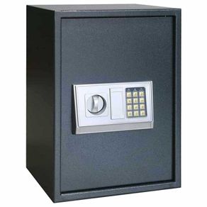 Digital Safe with Lock Dark grey