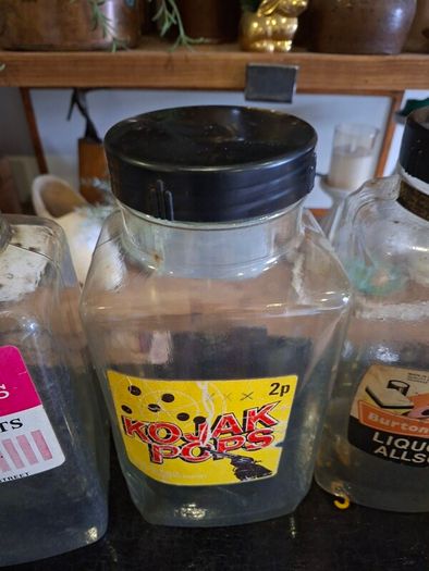 Vintage sweet shop jar