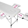 Mobile Aluminium Massage Table 2 Zones Height Image 4