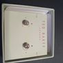 NEW Ted Baker gold color earrings with large sparkling stones RRP 39 euro NEW & BOXED Image 2