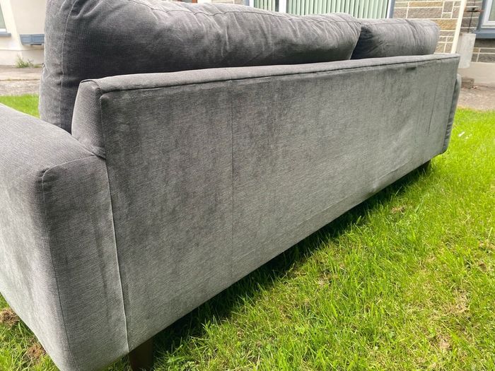 4 seat sofa and footstool - DFS
