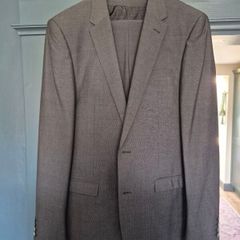Mens suit 3 piece Dark Gray