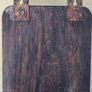 Vintage Brass and Wood Wall Mount Letter Rack Image 4
