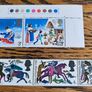 Great Britain 1966 Battle of Hastings and 1973 Christmas Stamp Sheets Image 5