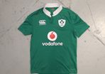Ireland (S) Rugby Jersey Shirt Tee IRFU Eire Irish Canterbury World Cup Green St Patricks Day Paddys Day Small Vodafone