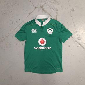 Ireland (S) Rugby Jersey Shirt Tee IRFU Eire Irish Canterbury World Cup Green St Patricks Day Paddys Day Small Vodafone