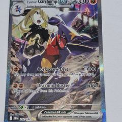 Cynthia's Garchomp EX 232/182 SIR Destined Rivals Pokemon Card